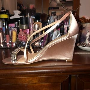 Brand new! Never worn! David Bridals heels!